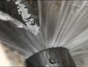 pond leak