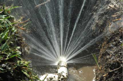 New Jersey Pond Pipe Leak Repair