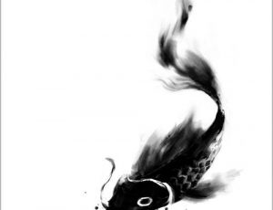 black koi